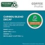 Caribou Blend Decaf Coffee Keurig® K-Cup® Pods, Medium Roast, 96/Carton (10311)~#|#~C2AF38AA-FA88-4826-8BCD22D70AF5E270_sc7