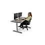 Boss Office Products 60"W Electric Rectangular Adjustable Standing Desk, Driftwood (SGSD034DW)~#|#~C2BA0103-0000-4285-B187FDE4C306A7B9_sc7
