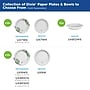 Dixie Pathways 6.8" Paper Plates, Multicolored, 500/Carton (UX7WS)~#|#~C2D65E8D-2A28-4A76-959591455EDD3C40_sc7