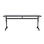 Correll Econoline 72"W x 24"D Adjustable Foldable Training Room Table, Laminate, With Wheels, Gray Granite (FTM2472TF15)~#|#~C2ED61FE-BAC7-4766-BBAA484AC99749DC_sc7