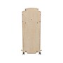 Flash Furniture Bright Beginnings Mobile 10-Section Storage Cart, 33.5"H x 31.5"W x 13"D, Brown (MK-KE24244-GG)~#|#~C2FD7B2F-798A-434A-9488D4710C662AAA_sc7