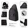 DUKAP Beekle Polyester Sling Bag, Black (BDK-BEE-BLK)~#|#~C30D3B2A-E686-48C5-8D3A1311CBD80519_sc7