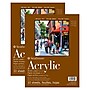 Strathmore 400 Series 9" x 12" Acrylic Pad, 10 Sheets/Pad, 2 Pads/Bundle (STTP430903-2)~#|#~C312E79F-5521-4627-9F22427D6A8050AF_sc7