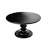 Storied Home Berns Solid Wood Round Coffee Table, Black Walnut (EC1327MC)~#|#~C316A3E7-4A82-43E4-8A0A042D3E9F4AF9_sc7