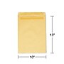 Staples Self Seal Kraft Catalog Envelopes, 10"L x 13"H, Brown, 100/Box (534818/19022)~#|#~C321F444-D506-4A3E-B232E4C40C1AF259_sc7