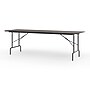 Staples 8' x 30" Wooden Heavy Duty Folding Table, Walnut (58367)~#|#~C34662B2-FA39-4283-8EF871867EA52F15_sc7