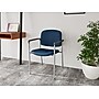 Lesro Chat Vinyl Guest Chairs, Patriot Plus Blue Ridge/Silver, 2/Set (CX1171.SSV.CFL.F04-01PPBR)~#|#~C3487140-1E92-461E-A70C1E3A66F341B4_sc7