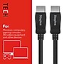 Staples TECH 6 ft. Display Port to Display Port Audio/Video Cable, Male to Male, Black (ST62474)~#|#~C3493DCE-E820-4880-BFA6B8D28FBCC0C4_sc7