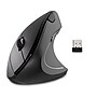 Staples TECH Wireless Ergonomic Vertical Optical Mouse, Black (ST63689-CC)~#|#~C3667FC4-12E2-46FF-B0BB9BD9ED5D30DB_sc7