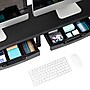Mind Reader Anchor Adjustable Dual Monitor Stand, Up to 40" Monitors, Black (DUBMODR-BLK)~#|#~C37078A7-8AE3-4284-AA2F6122CFED79A7_sc7