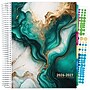 2026-2027 Excello Brands Teal Gold Marble 8.5" x 11" Academic Weekly & Monthly Teacher Planner, Paperboard Cover~#|#~C374952C-4462-4926-BDC875F0ACA9C9E9_sc7