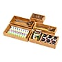Mind Reader 5-Piece Drawer Organizer Set, Brown (DRORGBM5-BRN)~#|#~C376DE42-0A0E-497A-9D88E7539CD4F32F_sc7