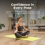 Sunny Health & Fitness High-Density 4mm Yoga Mat, Black (NO. 031-BK)~#|#~C387F824-55CB-4F50-AF2341371F831CDD_sc7