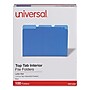 Universal File Folder, Letter Size, Blue, 100/Box (UNV12301)~#|#~C39BC92E-9BE5-48EF-A6FED57039F44D86_sc7