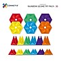 Connetix Magnetic Tiles Rainbow Geometry Pack, 30 Pieces (CNTR00030GE)~#|#~C39C4488-A24C-4A07-862F597D3A74082E_sc7
