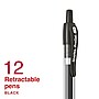 Staples Retractable Gel Pens, Bold Point 1.0mm, Black Ink, 12 Pack – ProGel Smooth‑Flow Pens for Notes, Forms & Signatures~#|#~C3AD160C-EE05-453C-B1D1F3C1FC885B8F_sc7