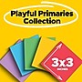 Post-it Super Sticky Notes, 3" x 3", Playful Primaries Collection, 90 Sheet/Pad, 5 Pads/Pack (654-5SSAN)~#|#~C3B2A525-6B7E-48CC-A5CAB5A9E3C8A227_sc7