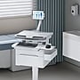 Mount-It! MedHub Mobile Medical Cart Workstation with Drawers, Tablet Arm, and Locking Caster Wheels, White/Grey (MI-16028)~#|#~C3C2C256-D64E-45D2-A3DD6F0F53B19AEB_sc7