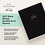 2027 Blue Sky Day Designer 8" x 10" Weekly & Monthly Planner, Black (161281)~#|#~C3CAFABC-6F3E-4915-9C833FA6BDDD8057_sc7