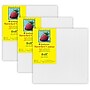 Strathmore 300 Series Primed Traditional Stretched Canvas, 6" x 6", 3/Bundle (STT31306-3)~#|#~C3D0CA44-2603-4154-850A9099EE61EECC_sc7