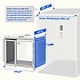 FlexiSpot WorkCube Series Sound Absorbing 2 Person Privacy Booth, White (EP2FW-KIT)~#|#~C3DFF8A0-A0C2-43F2-98DD134B664897BF_sc7