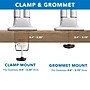 Mount-lt! Adjustable Dual Arms Monitor Desk Mount, Up to 32" Monitors, Silver (MI-1772)~#|#~C40A0629-AEA2-4936-8E4910F0A937CDDB_sc7