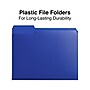 Staples Heavyweight Reinforced File Folders, 1/3-Cut Tab, Letter Size, Assorted Colors, 24/Pack (TR10741-CC)~#|#~C418BB92-215C-490A-95F8F4116E26726C_sc7