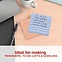 Staples Ultra Sticky Notes, 4" x 4", Stardust Collection, Lined, 100 Sheets/Pad, 6 Pads/Pack (ST62891)~#|#~C4195FD3-D6DF-4C79-99BE85CA24EAB629_sc7