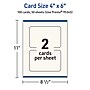 Avery Matte General Use Blank Cards, Ivory, 100/Box (95345)~#|#~C41FDF0B-6629-4974-BADD4952B2F83EB7_sc7