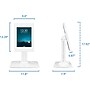 Mount-It! Adjustable Anti-Theft iPad Countertop Stand, White (MI-3771W_G10)~#|#~C42AD76C-CB72-4930-94894A594C9DEAB1_sc7
