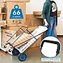 Mount-It! Small Rolling Utility Shopping Cart, Holds Up to 66 lbs., Black (MI-907S)~#|#~C44DB71B-02D5-4D81-8F5DEFDDEEE697B3_sc7