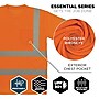 Ergodyne GloWear 8367 High Visibility Short Sleeve T-Shirt, ANSI Type R Class 3, Orange, 5XL (22049)~#|#~C45E18A6-7157-4F97-B3B74317486C1220_sc7