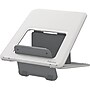 Fellowes Breyta Collection 9.25" x 10.55" Adjustable Plastic Laptop Stands, White (100098501)~#|#~C476E352-BDF8-49EE-AA3316A359A8D84D_sc7
