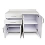 Viva Comfort 36.32"H x 48"W Exam Room Medical Cabinet, 4-Doors, 2-Drawers, Gray (ADI902-B-48-N-GRY)~#|#~C485569E-87A7-471B-8C2A666EBAA7FB65_sc7