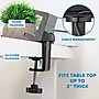 Mount-It! 3-Outlet 3-USB Port Desktop Power Strip with Clamp Desk Mount, Black (MI-7281B)~#|#~C489A6C4-D96E-4C0B-853349B8500FC052_sc7