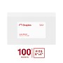 Staples Self‑Adhesive Poly Pockets, Clear, Durable Stick‑On Document Holders for Binders & Folders – 100/Pack~#|#~C48F948A-7438-4BD6-9B1DA28BC0285E37_sc7