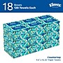 Kleenex Pop-Up Recycled Multifold Paper Towels, 1-ply, 120 Sheets/Pack, 18 Packs/Carton (01701)~#|#~C490C925-6B31-457A-A57771EA3E1B0EFF_sc7