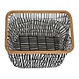 Household Essentials Krush Collapsible Laundry Hamper, Bamboo, Black/White (2274-1)~#|#~C49625CE-0E4C-4E40-87B4E24CCEA4FDC8_sc7
