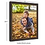 Amanti Art 20" x 24" Wood Picture Frame, Ashton Black (A42677344821)~#|#~C4A03EB3-C110-4D9D-BA7EAA524EDB5DD1_sc7