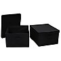 Household Essentials Extra Large Stackable Folding Fabric Storage Bin, 10" x 16"x 19", 52.64 Qt., Black, 2/Pack (7615-1)~#|#~C4A77C09-0DB1-4EC2-8C5DAE3738916DA8_sc7