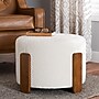 Baxton Studio Finlay Footrest, Cream/Walnut Brown (242-13435-HiT)~#|#~C4B08F5E-269D-4A95-845966E6919C1BBF_sc7