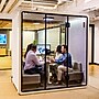 FlexiSpot WorkCube Series Sound Absorbing 4 Person Privacy Booth, White (P4FW-KIT)~#|#~C4BDB659-4887-41E9-B78270E7B3960908_sc7