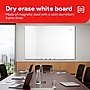 TRU RED™ Magnetic Steel Dry Erase Board, Satin Frame, 6' x 4' (TR61177)~#|#~C4D9AE38-6C3F-40B2-9F9030A0514C8BF1_sc7