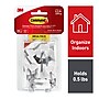 Command Small Wire Toggle Hooks, White, Damage Free Organizing of Dorm Rooms, 28 Hooks, 32 Command Strips (17067-MPESBU)~#|#~C4ECD2F8-C432-48F8-9734623469941E07_sc7