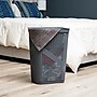 Mind Reader 15.85-Gallon Slim Laundry Hamper with Lid, Plastic, Gray (HBIN60-GRY)~#|#~C4F540C7-14B7-49AE-84E30F845A2F3011_sc7