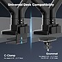 FlexiSpot MA9 Premium Dual Monitor Mount, Up to 49" Monitors Black (MA9-D-DP-US)~#|#~C4F7FED7-B338-453D-9A13226A8D8A682A_sc7