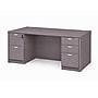 Boss Office Products 66" Desk with Box/Box/File Pedestal and File/File Pedestal, Driftwood (GROUPA22-DW)~#|#~C51AEA05-2E88-4275-BB3CC4A176D99213_sc7