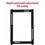 Staples Adjustable File Caddy Letter/Legal Files, Black, Heavy Duty, Fits Filing Cabinets with Wheels~#|#~75C5102F-ED8F-4877-A92253E48D3377EC_sc7