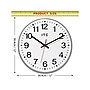 Infinity Instruments Intrinsic Prosaic ITC Wall Clock, 12"Dia. (14529SV-830)~#|#~C530C74A-D0FA-469F-83C2A758FE18DECC_sc7