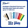 Brother P-touch Laminated Label Tape, 1/2" x 26.2', Black on White, 2/Pack (TZe2312PK)~#|#~C54FB4E0-1FDF-4D56-8E4C23721BB6FEC0_sc7